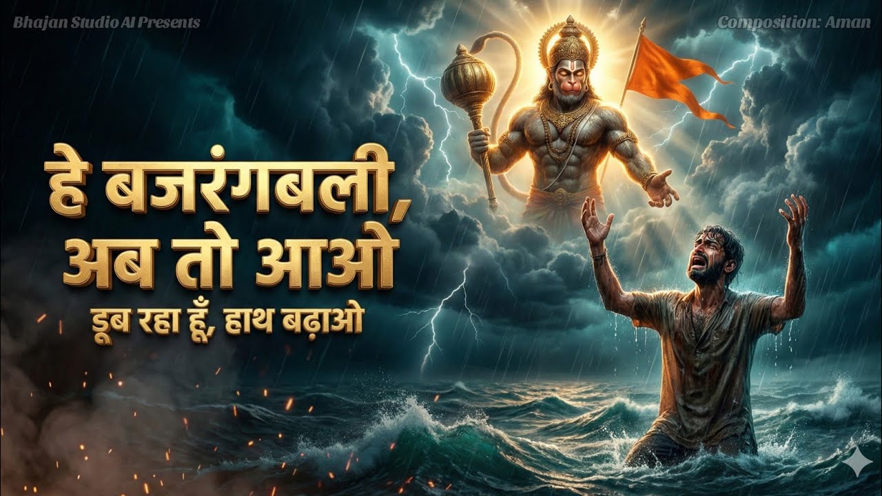 🙏हे बजरंगबली अब तो आओ 🛐🚩| Powerful Hanuman Bhajan 2026 | Ram Bhakt Hanuman Song | Bhajan Studio Ai