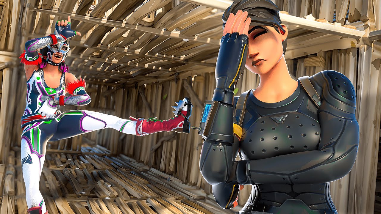 Silencing Fortnite Trash Talkers in CREATIVE FILL! ... again