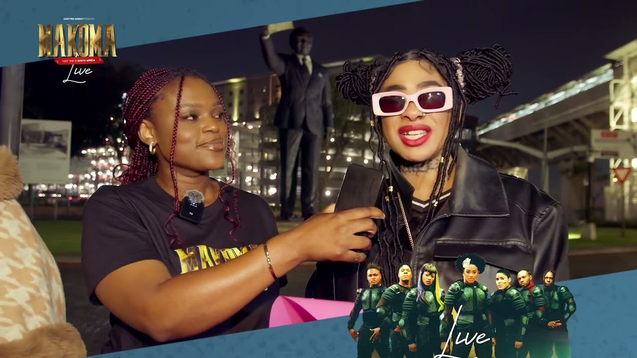 MAKOMA EN AFRIQUE DU SUD POUR LE CONCERT DU 14 MARS 