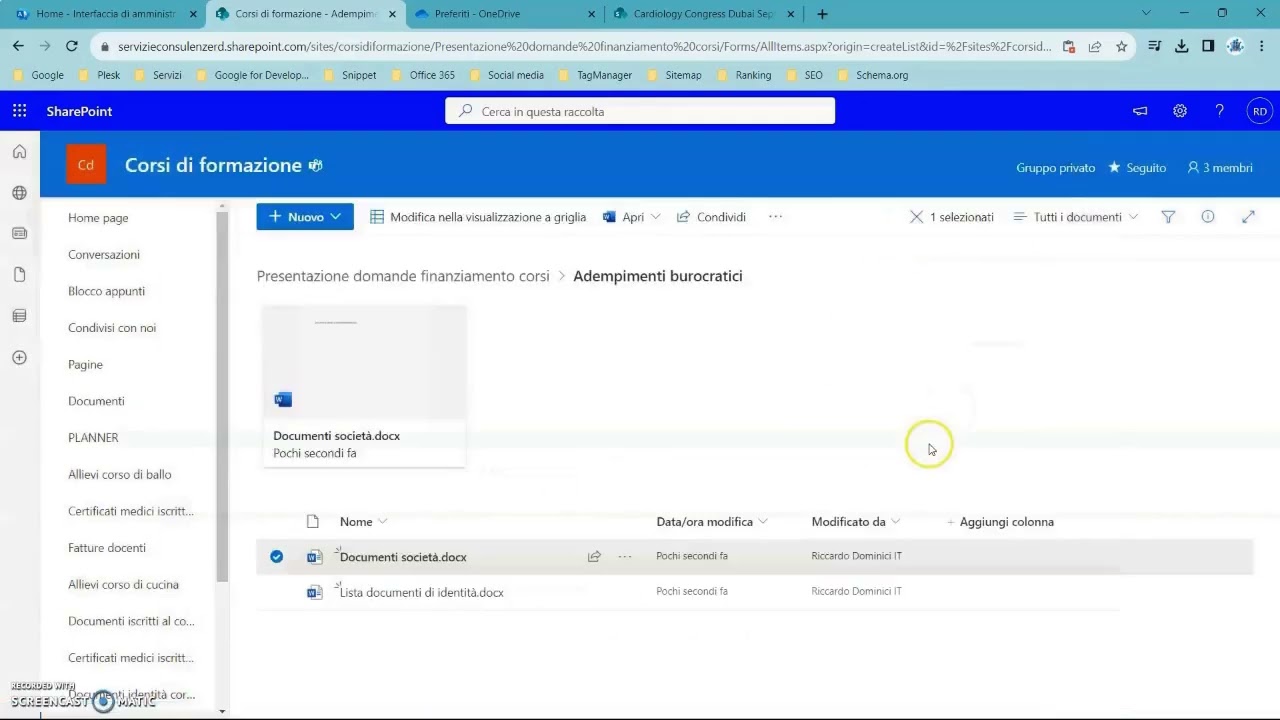 12 - Share Point libraries