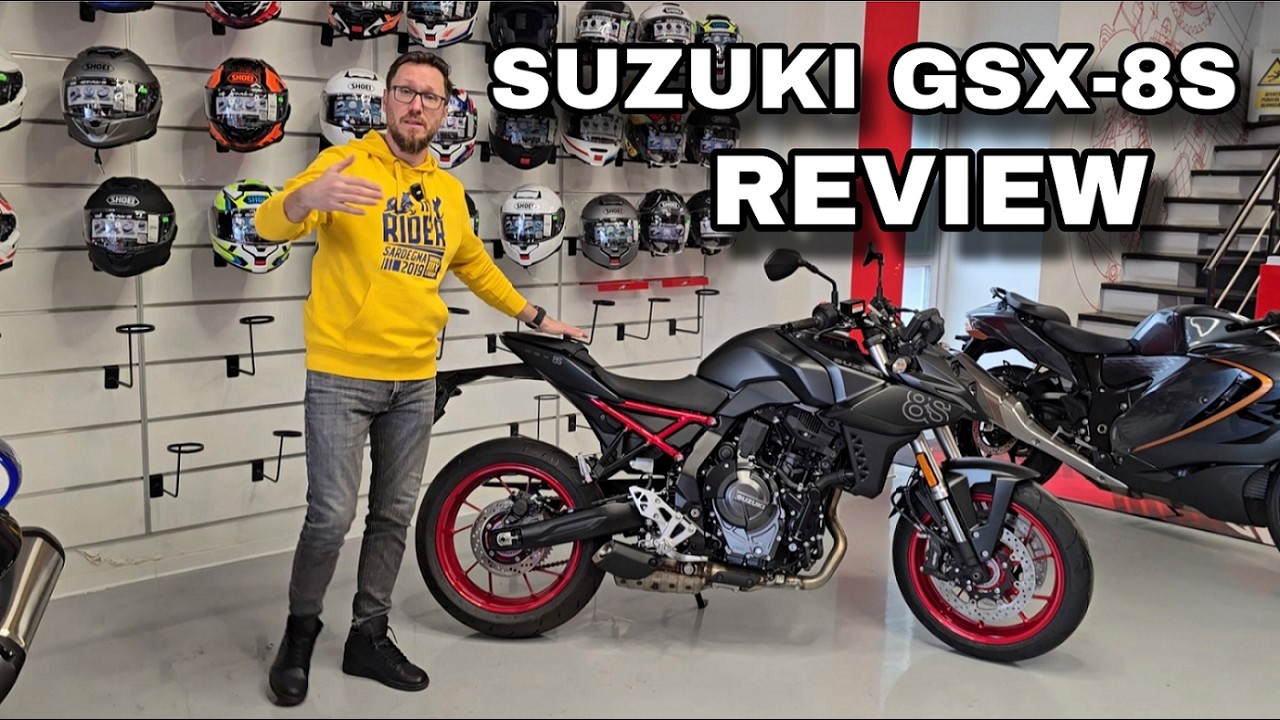 SUZUKI GSX-8S 2026 - REVIEW (prezentare generala)