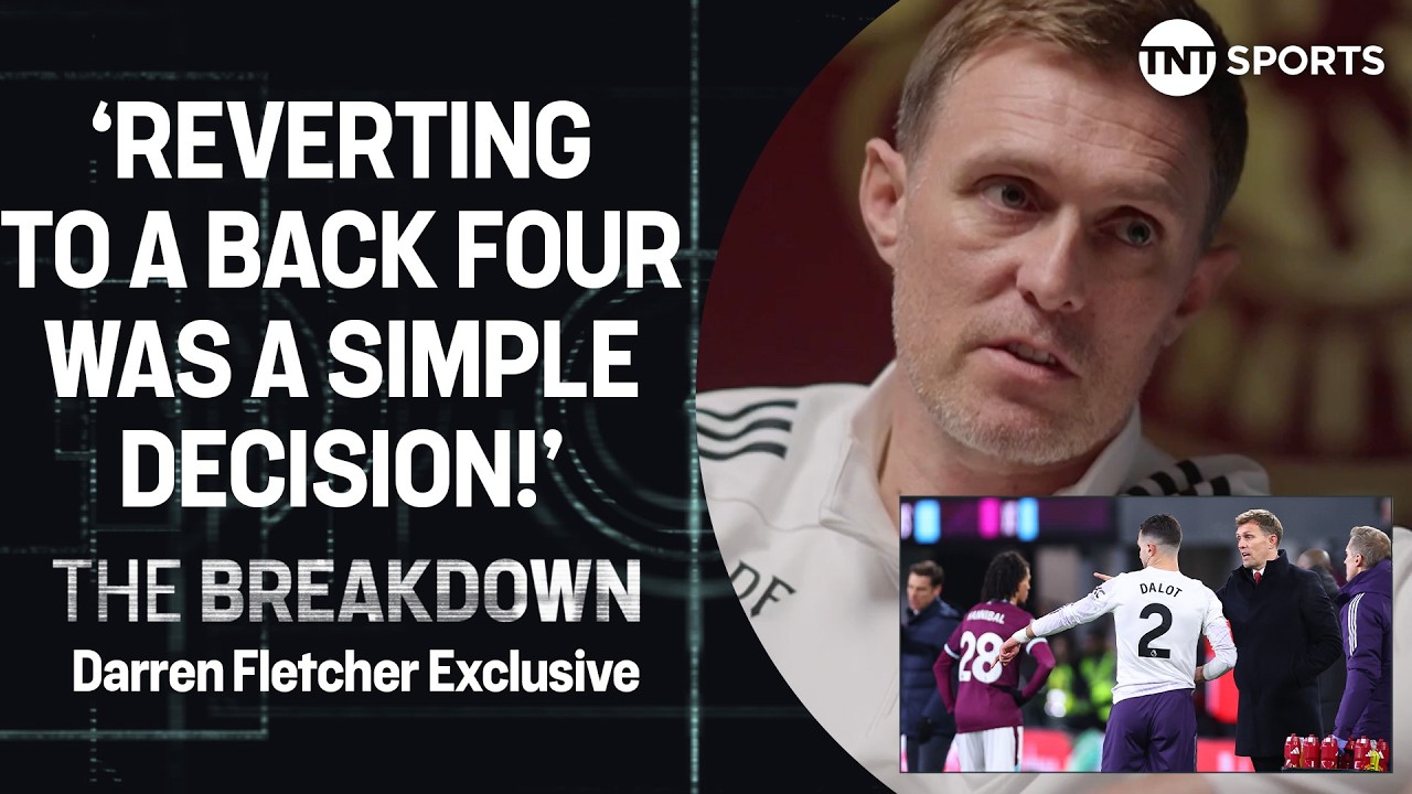 EXCLUSIVE: Darren Fletcher talks formation, what Man United need next & players taking ownership 🔴