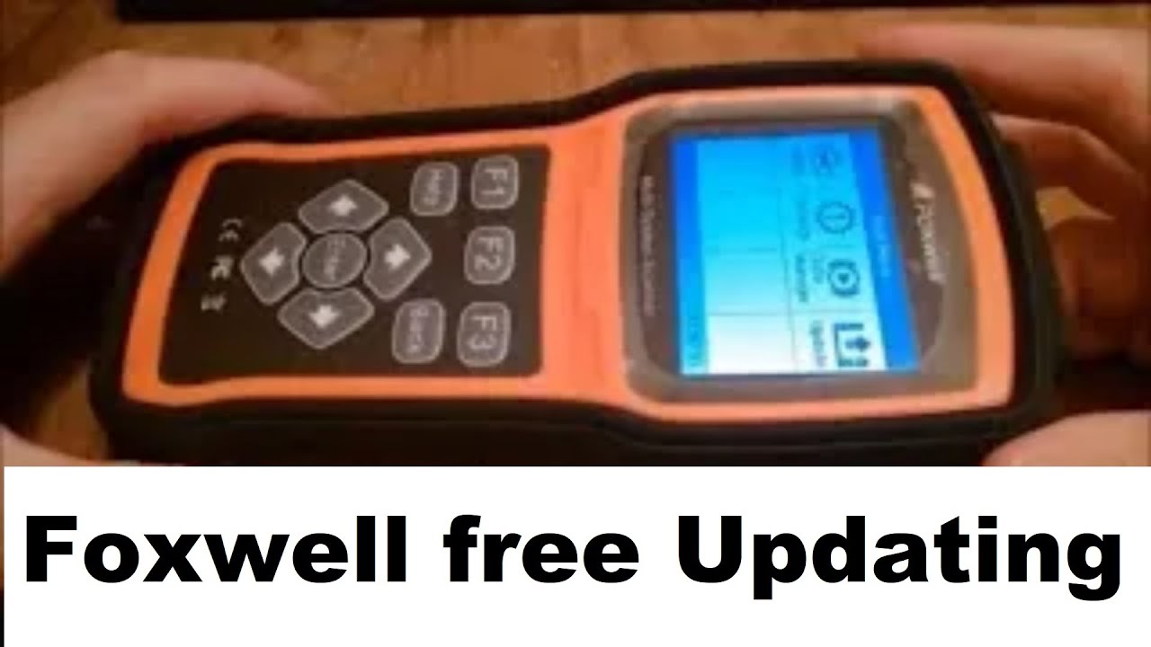 Foxwell Обновление сканера