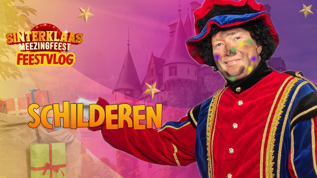 Sinterklaas Meezingfeest Feestvlog – Schilderkunsten #9