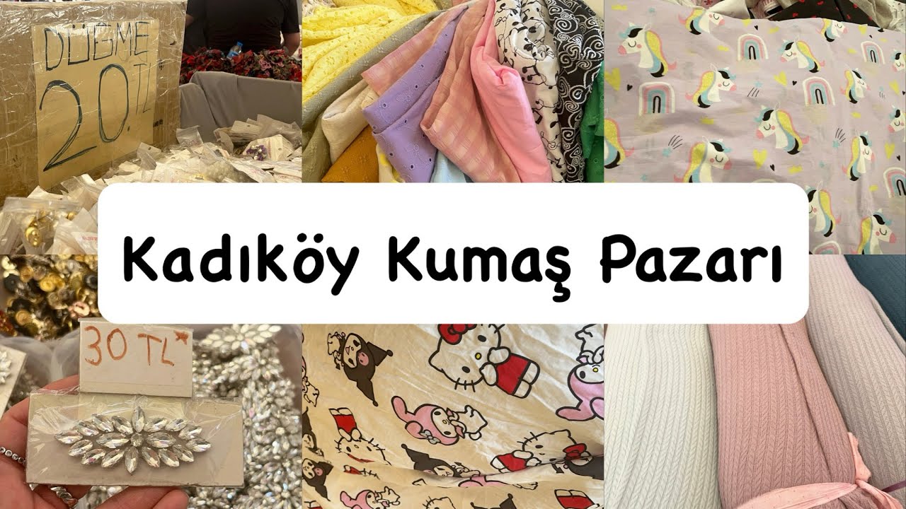 Terzilerin ve Hobiseverlerin Cenneti: Kumaş Pazarı ✂️🪡👩‍🎨 12 Ağustos 2025 Salı