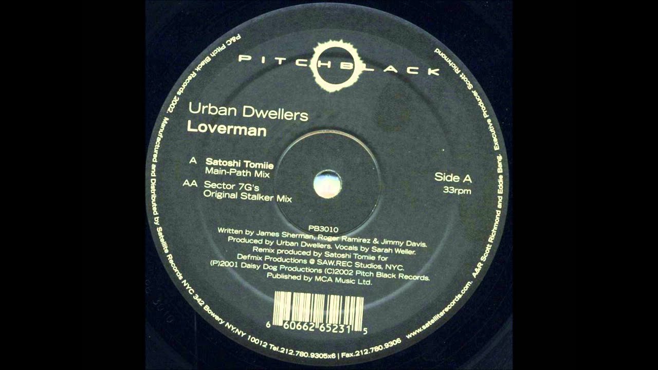 URBAN DWELLERS - Loverman (Satoshi Tomiie main path mix)