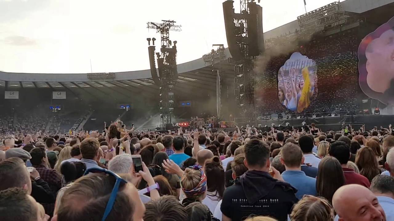 (The Scientist) - Coldplay Hampden Scotland June 7th 2016!