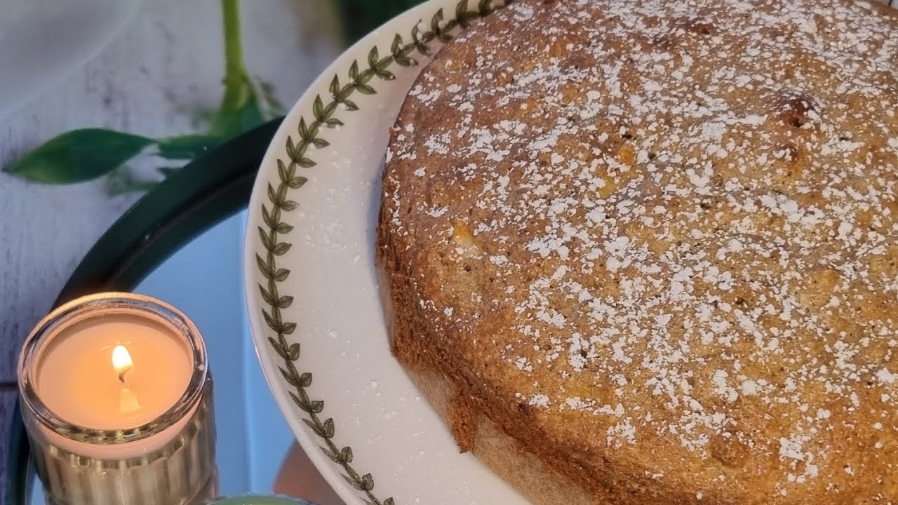 Apple Walnut Cake Recipe| Easy Quick Tea Cake
