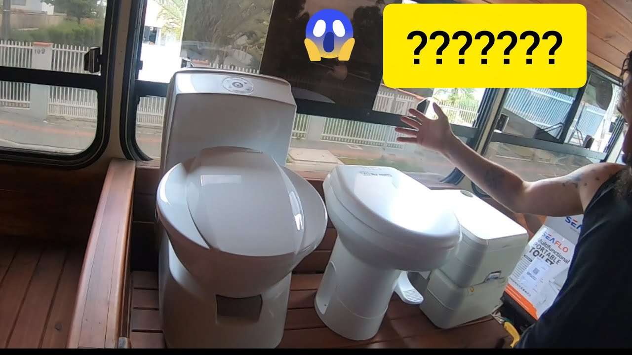 3 tipos de vaso sanitário para motor home. Qual o melhor?