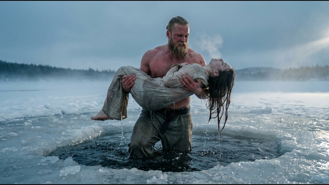 Plavala do Zamrzlého Jezera pro Popel Jeho Otce — Alfí Král Se Ponořil a Označil Ji Pod Vodou