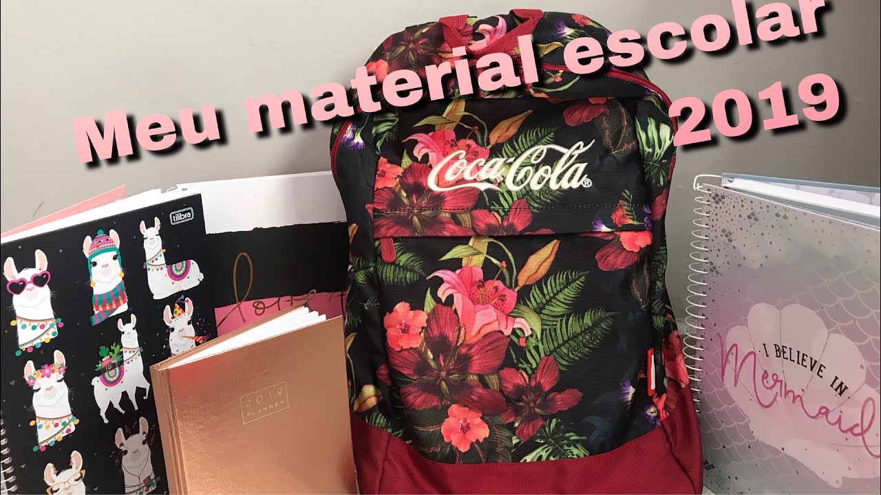 MEU MATERIAL ESCOLAR - 2019 - Kawany Moreira