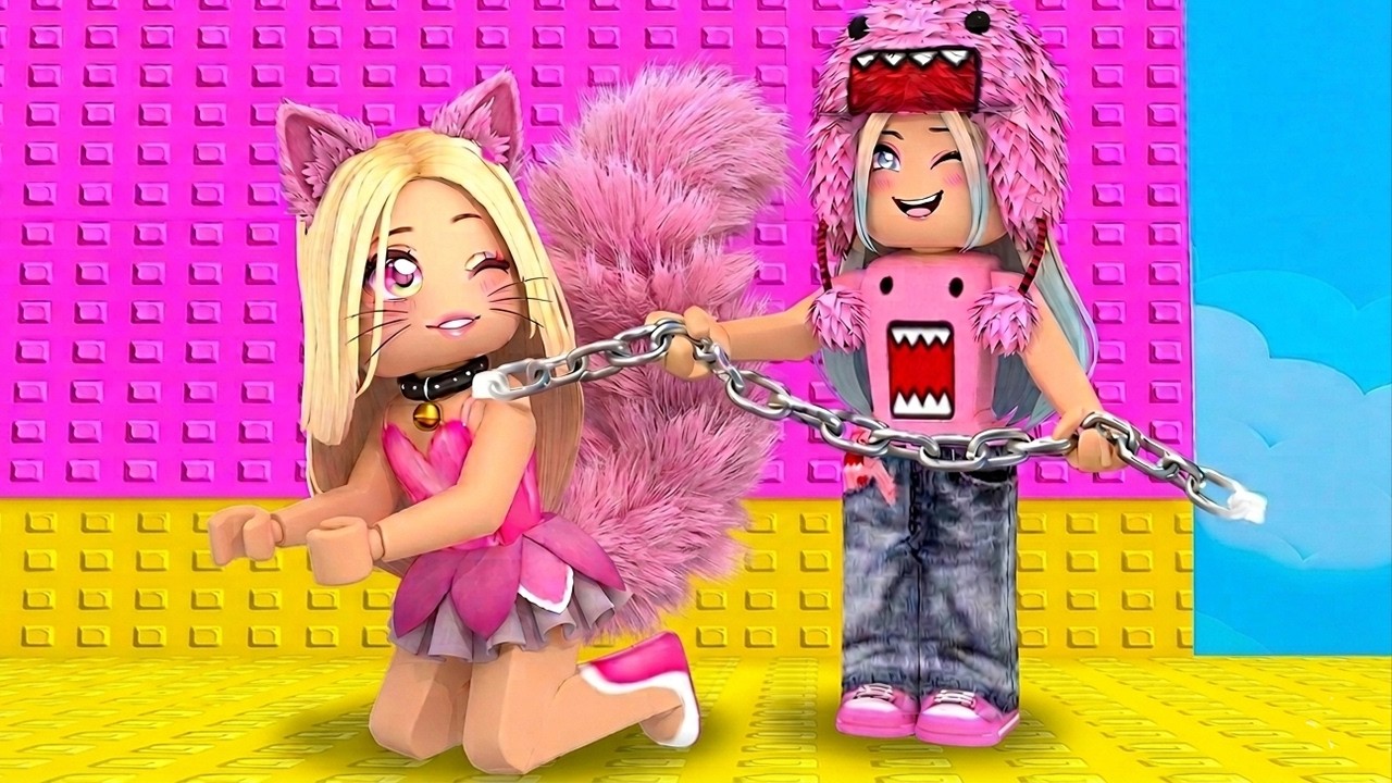 SEVİMLİ KEDİ OLUP KULEYİ TAMAMLAMAYA &Ccedil;ALIŞIYORUZ 😻 ROBLOX K&Uuml;BRA NİSA