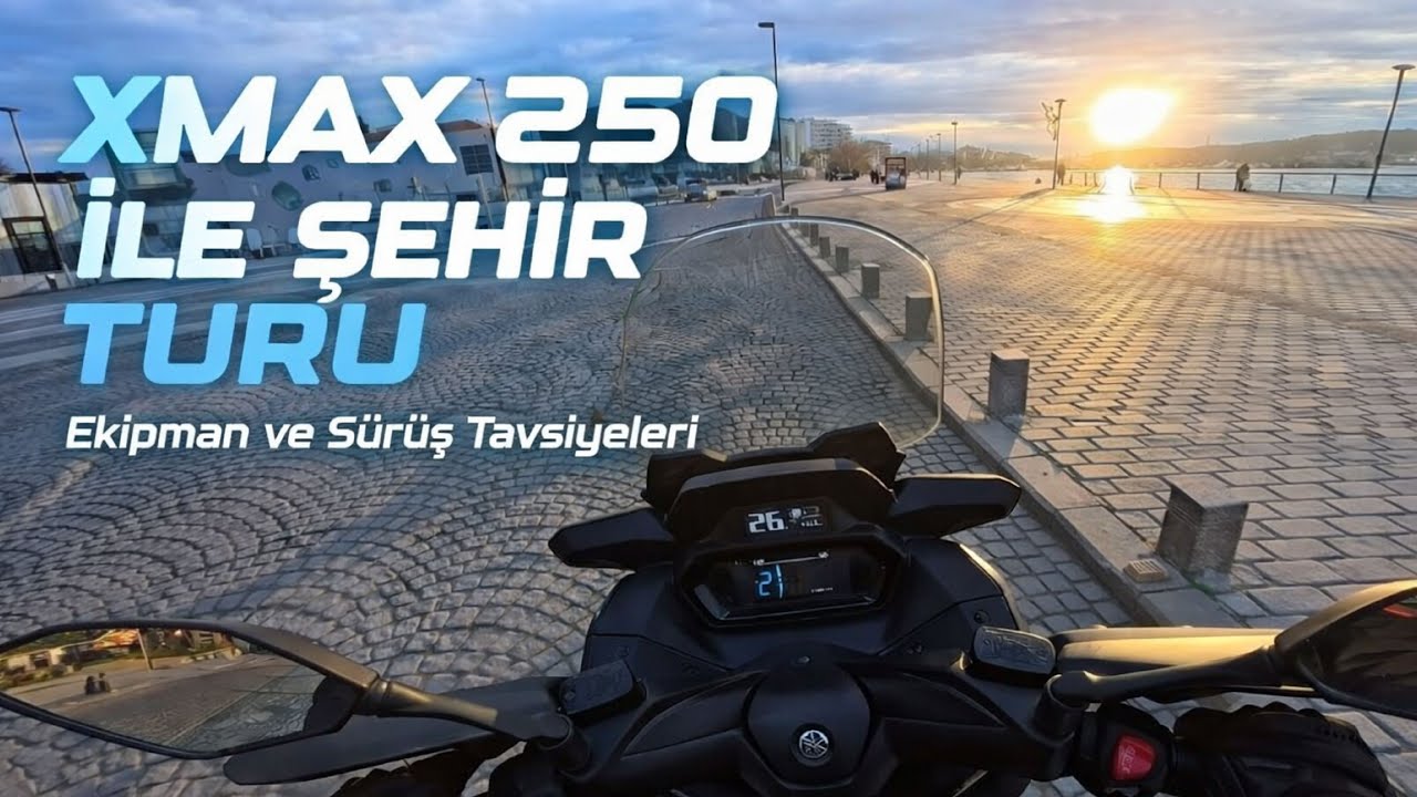 XMAX 250 | Şehir İçi Motovlog #6