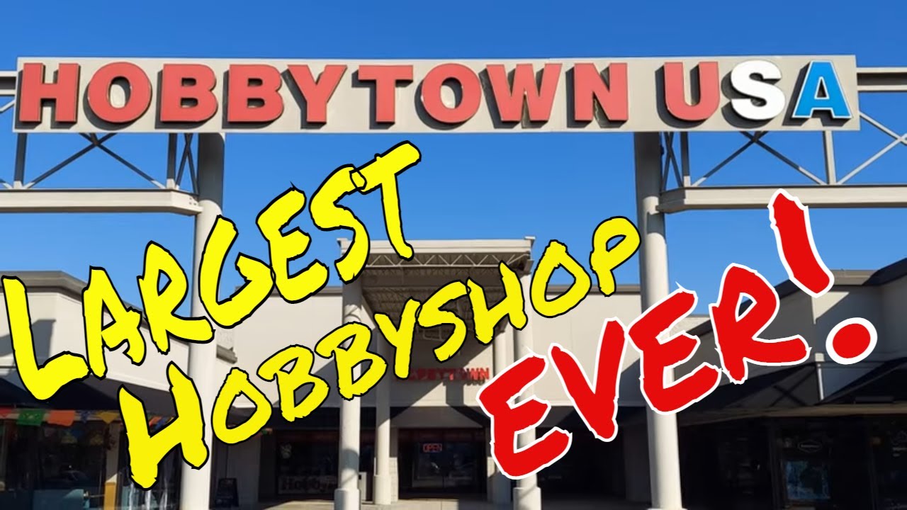 LARGEST Hobby shop EVER! HobbyTown USA in Atlanta, GA