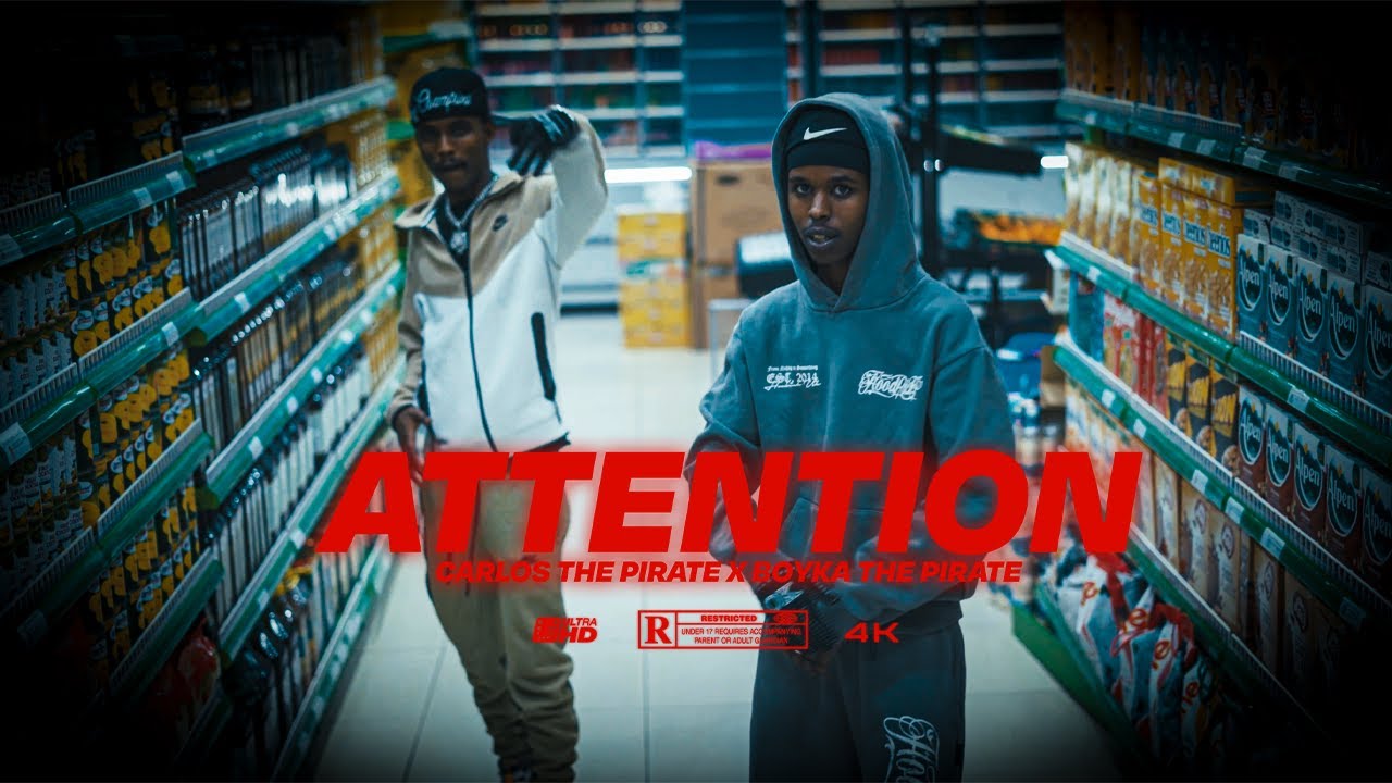 Carlos The Pirate X Boyka The Pirate - Attention (Official Music Video)