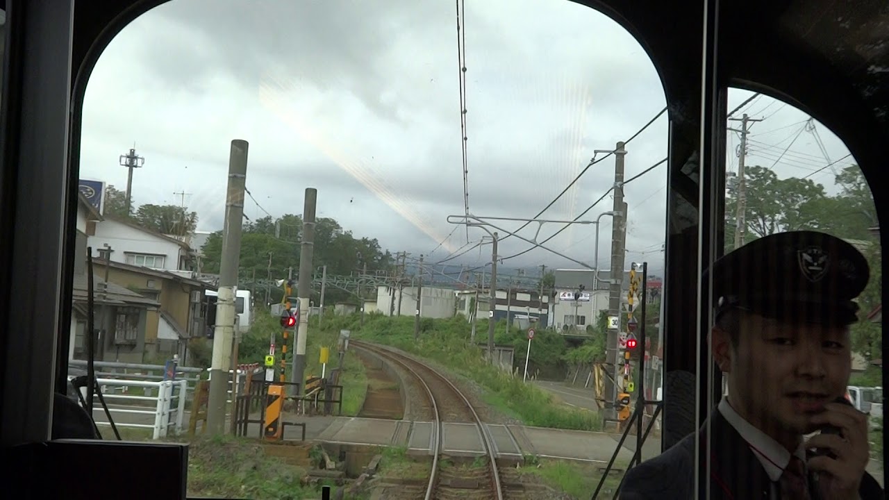 トキ鉄 二本木駅スイッチバック＠雪月花20181008152659