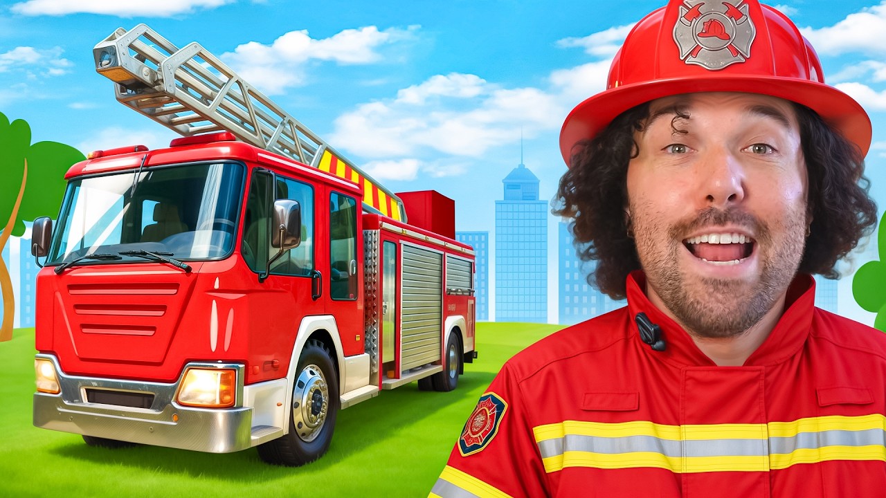 &iexcl;Vamos, H&Eacute;ROE! 🚒 Canci&oacute;n de Bomberos en Espa&ntilde;ol (Modo Juego) | Canci&oacute;n infantil con Teacher Peter
