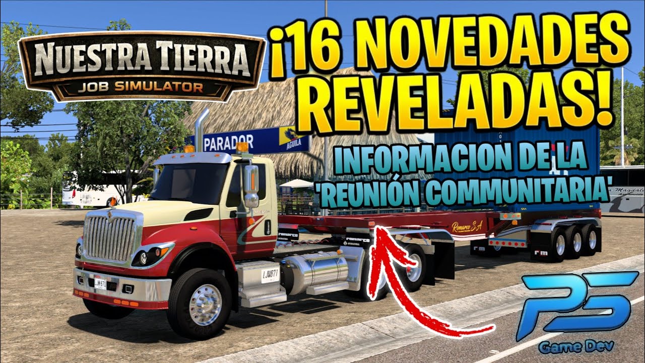 🤯 16 Novedades CONFIRMADAS en Nuestra Tierra Job Simulator | ¡Impresionante!