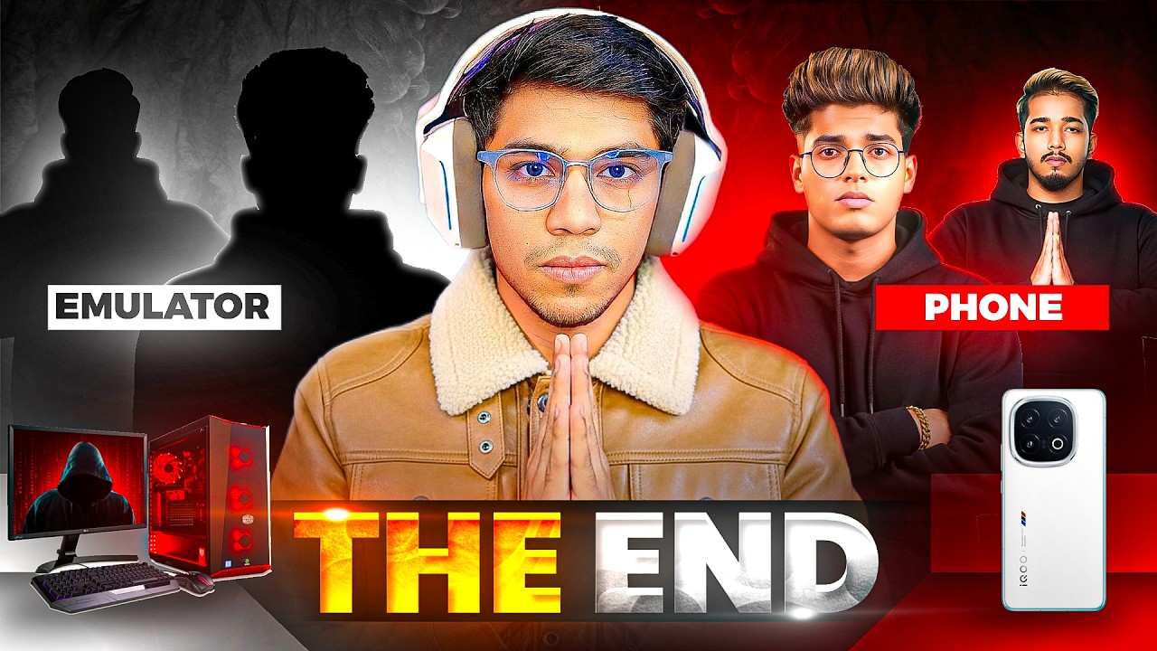 The End✋Emulator vs Phone !!