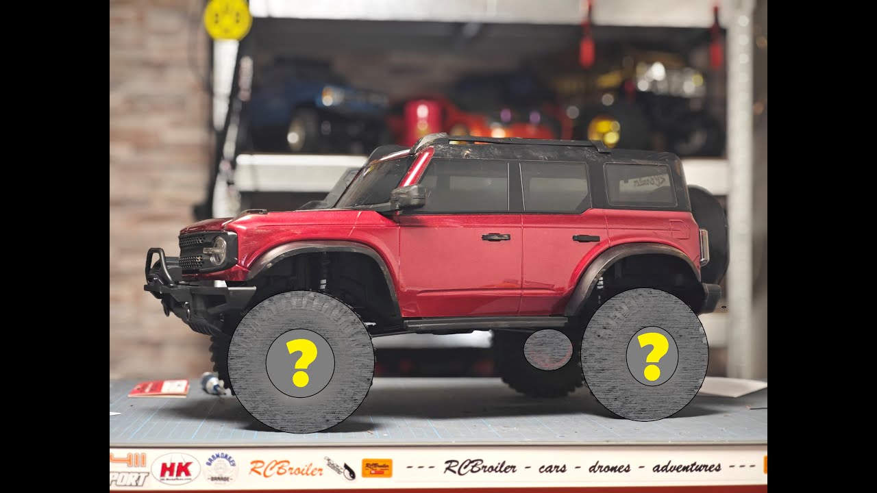 HB Toys R1002 Wilderness Traxxas TRX4 Clone bekommt neue Schuhe # 185