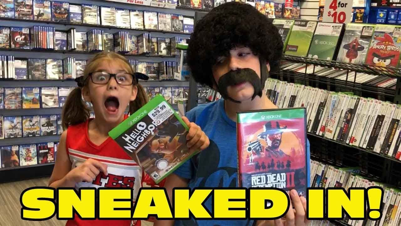 Kid Temper Tantrum Sneaks Into Gamestop With Disguise After Being Banned - IT WORKED [ Original ]