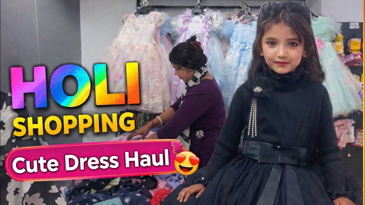 Holi Special Shopping in Tamil 🛍️ #HoliShopping #TamilVlog #FamilyVlog