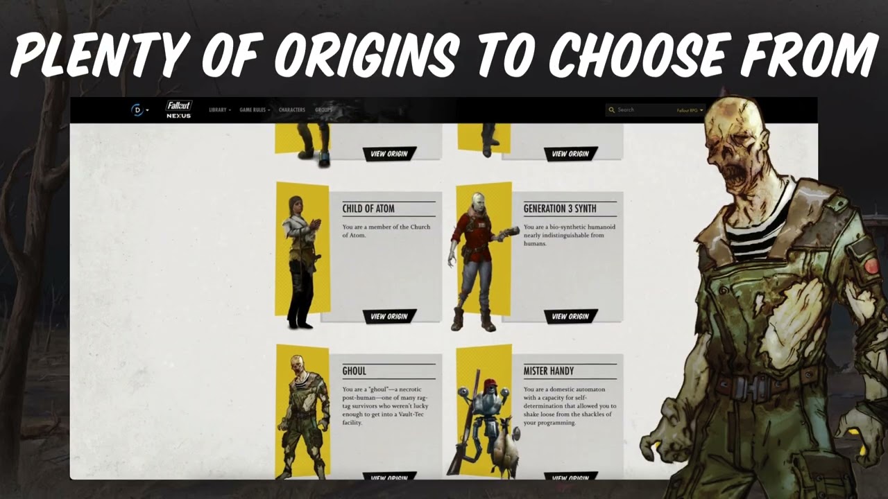 Fallout: The Roleplaying Game NEXUS in Early Access!