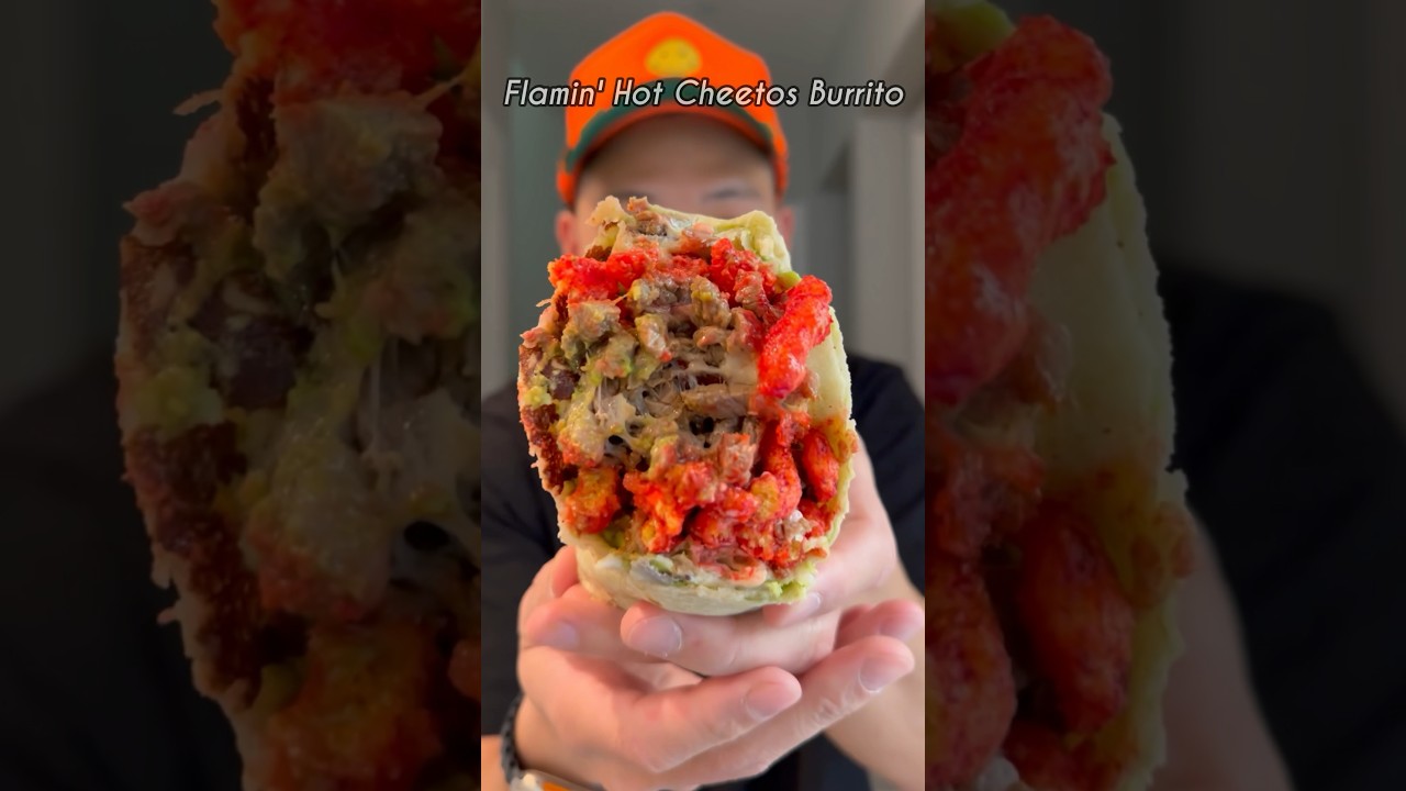 Flamin' Hot Cheetos Burrito, EAT or PASS?