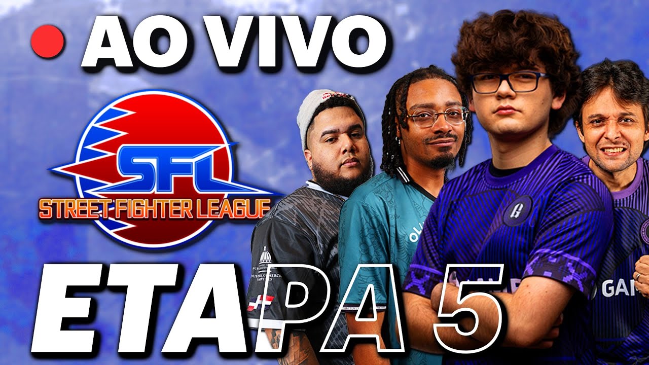🔴 SFL Pro-US 2025 Street Fighter 6 Etapa 5 ft. Punk, Blaz, MenaRD, Juninho-RAS, Xiaohai