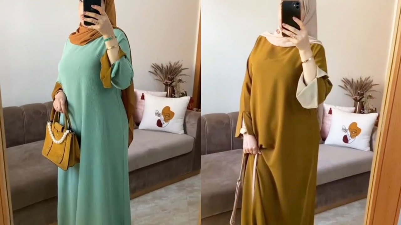 طريقة تفصيل عباية أنيقة