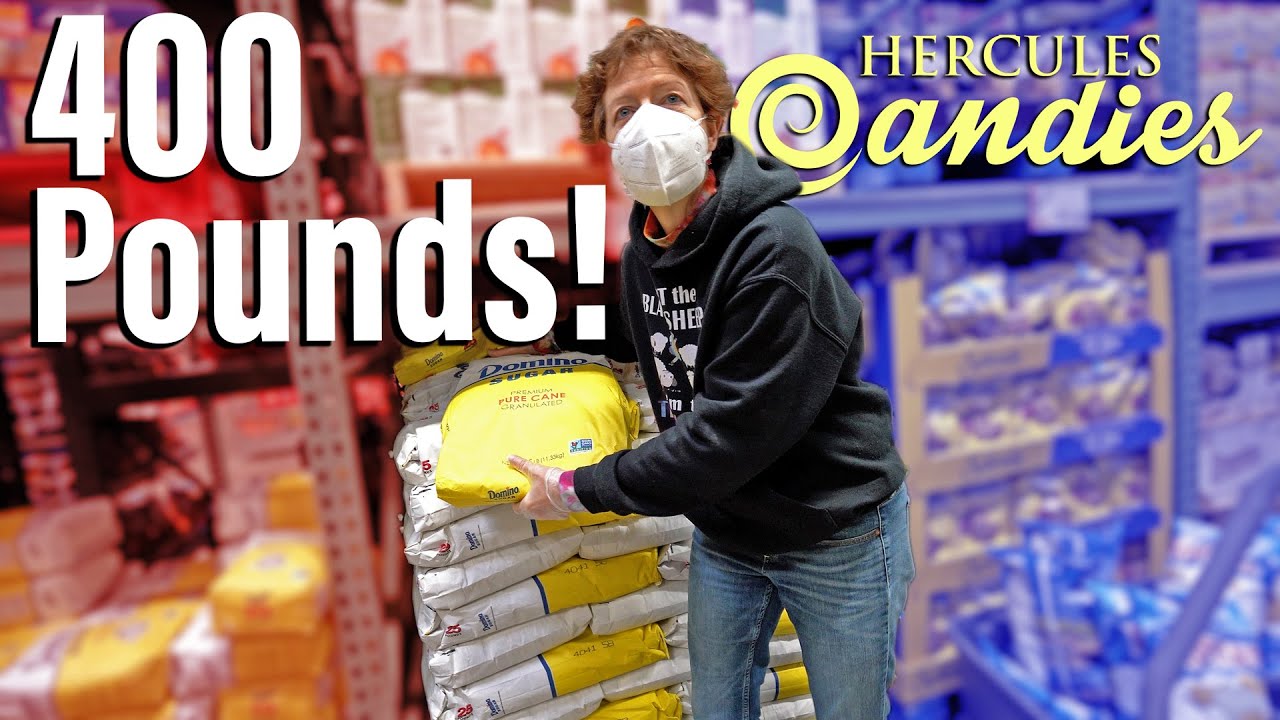 We Only Bought 400 Pounds Of Sugar This Time.