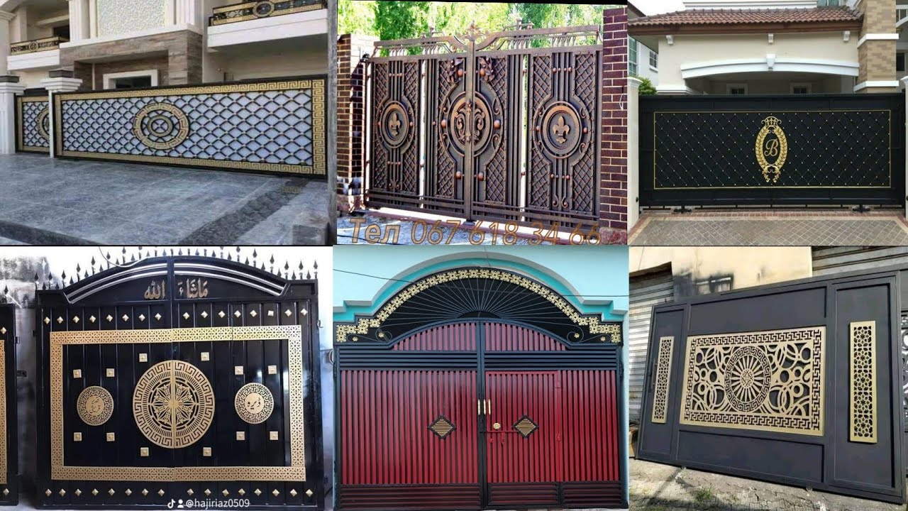 main gate design sliding 2026 ||steelgate new design||front gate design||