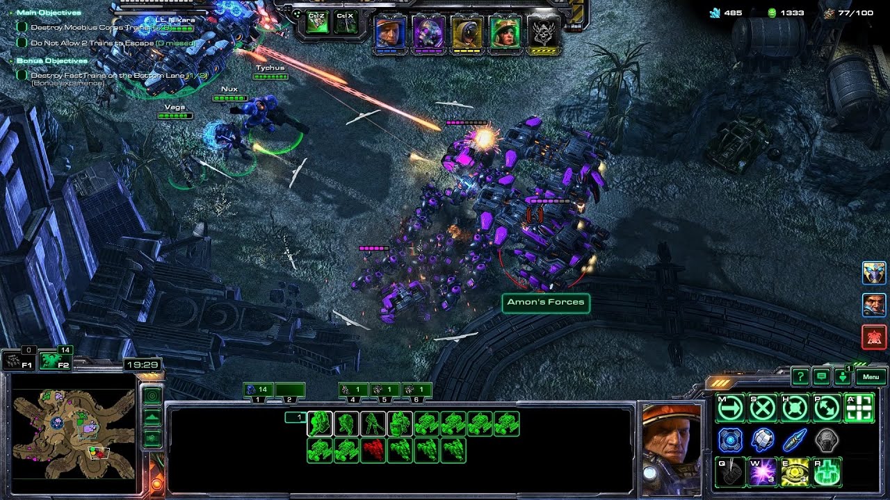 SC2 Co-Op Oblivion Express, Tychus Findlay GamePlay [Prestige : Technical Recruiter]