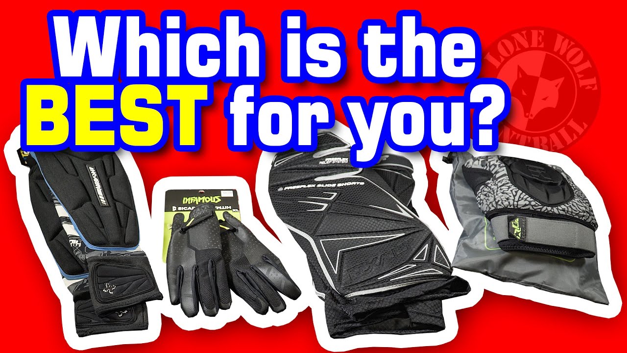 Ultimate Elbow Pad, Knee Pad, Glove & Slide Short Comparison | Lone Wolf Paintball Michigan