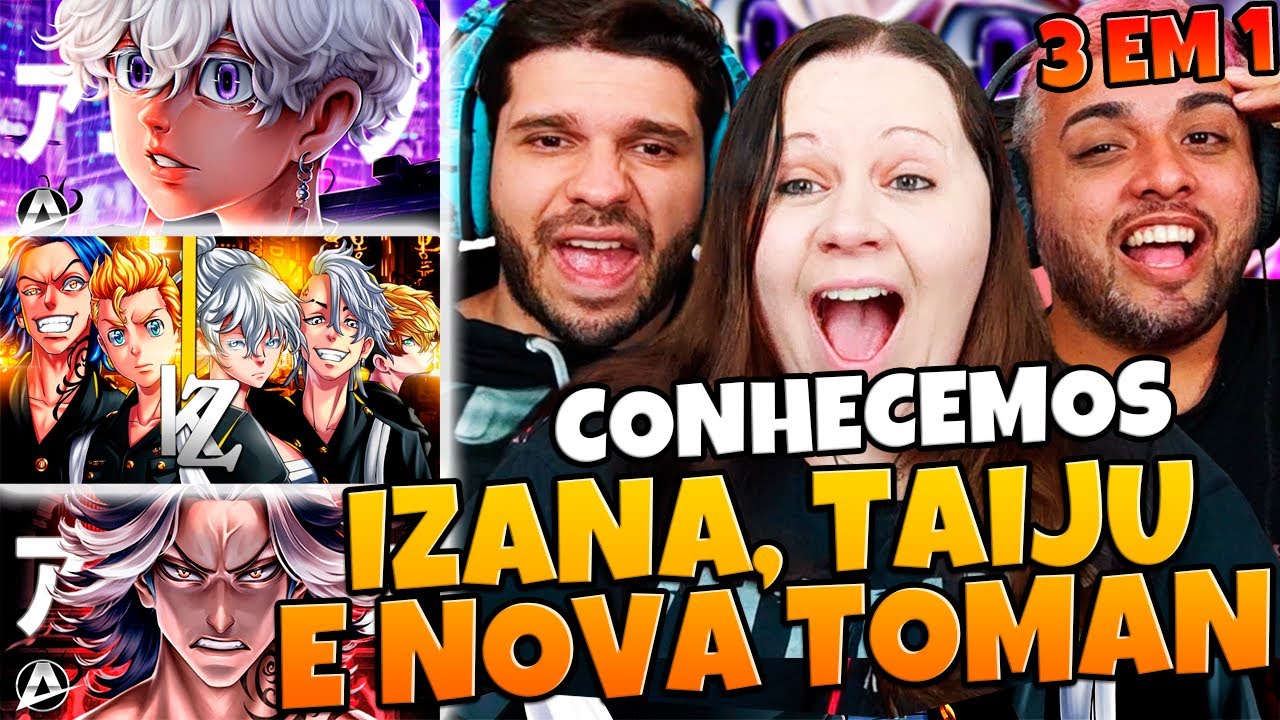 3 EM 1 Tokyo Revengers | ANIRAP Izana & Taiju Shiba + JKZ Nova Toman Gang | FAMILY REACTS