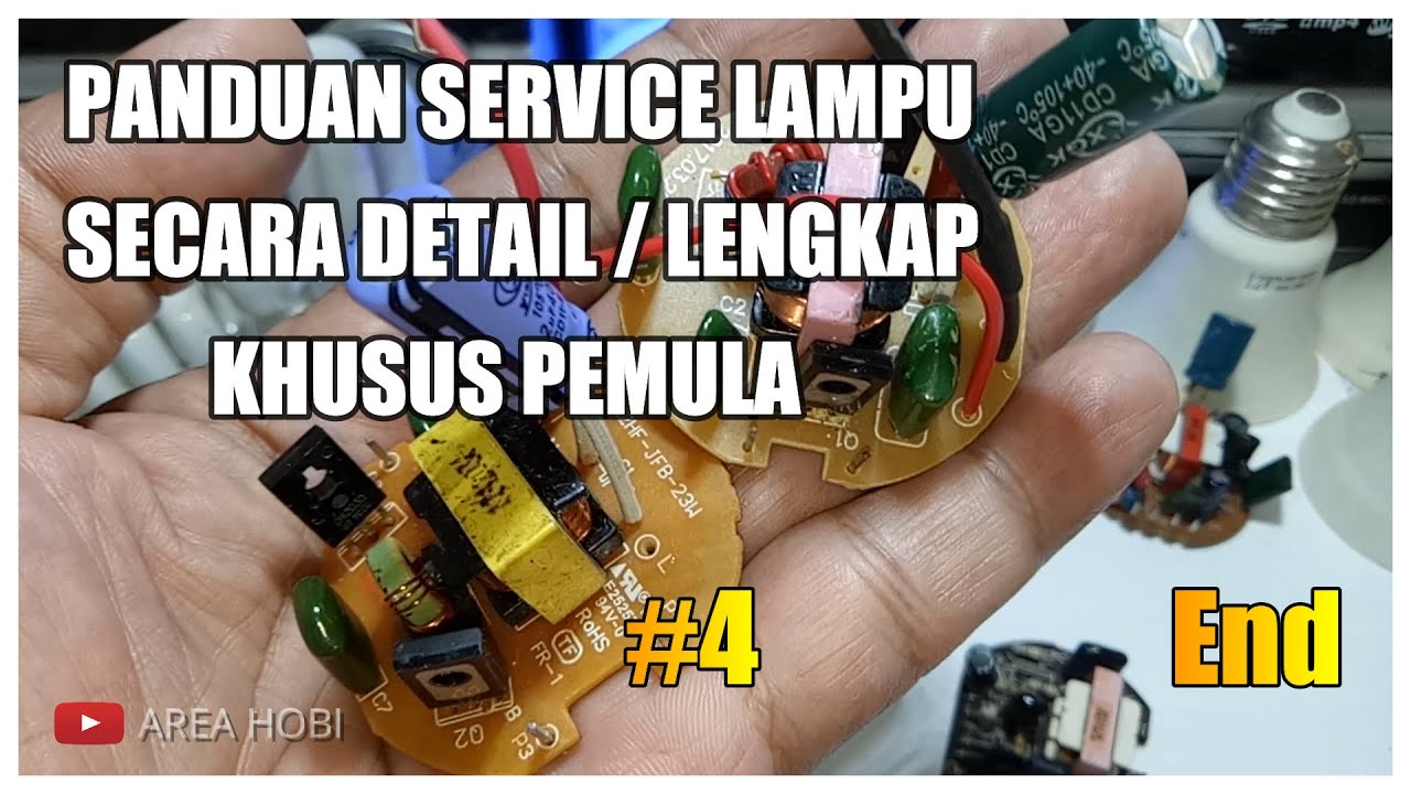 PANDUAN  LENGKAP BELAJAR SERVICE LAMPU #4