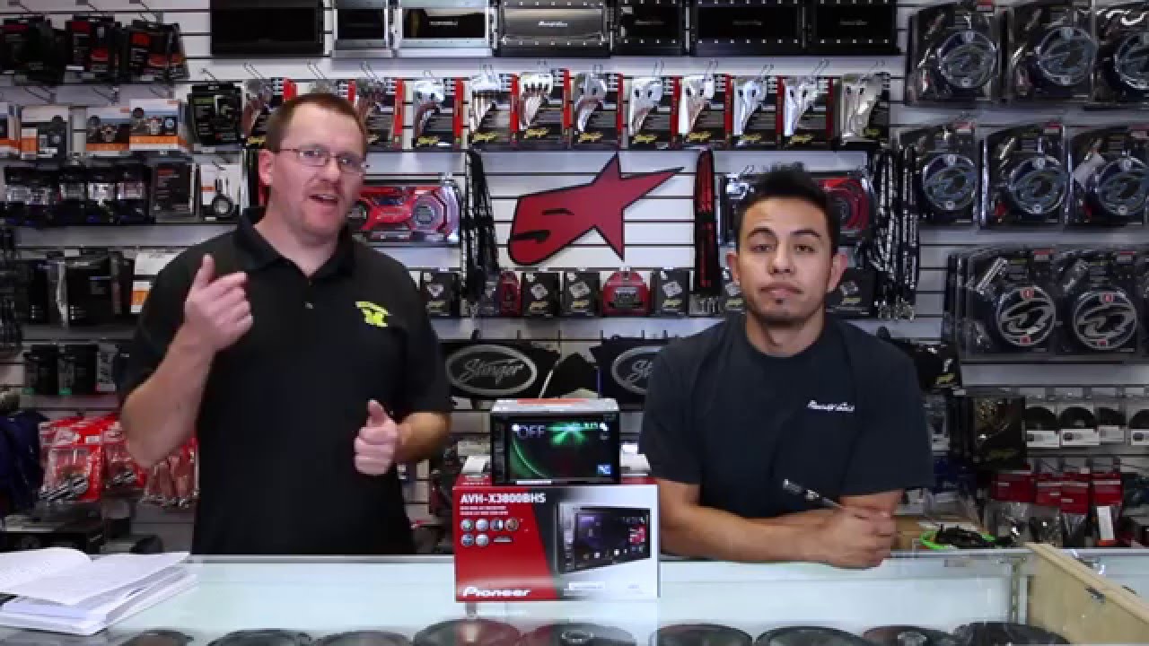 The unboxing of Piopneer's new AVH X3800BHS