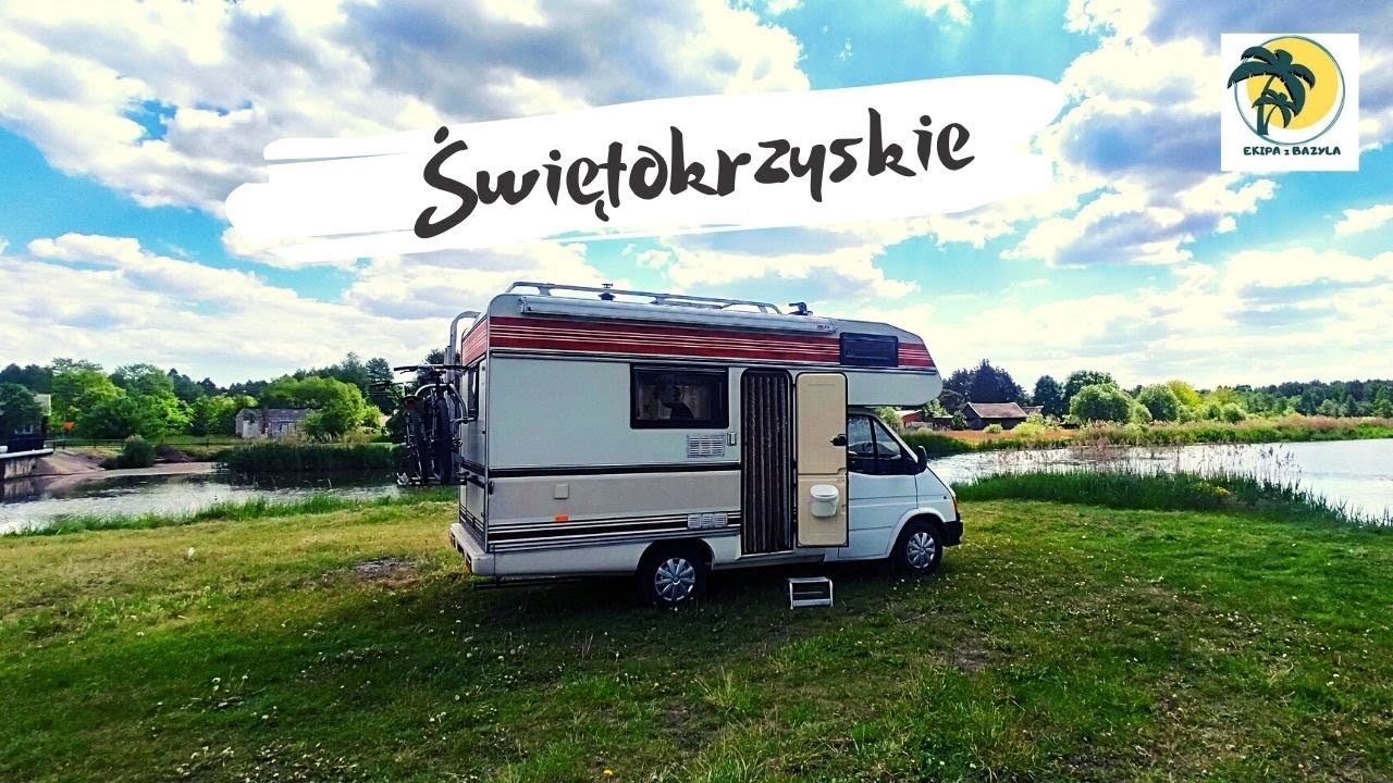 Kamperem na dziko w Świętokrzyskie.