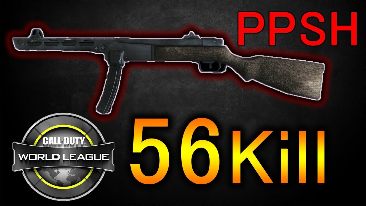 【CoD:WW2】PPSH = WinRed！！eSports  56Kill HARDPOINT！@RushWinRed