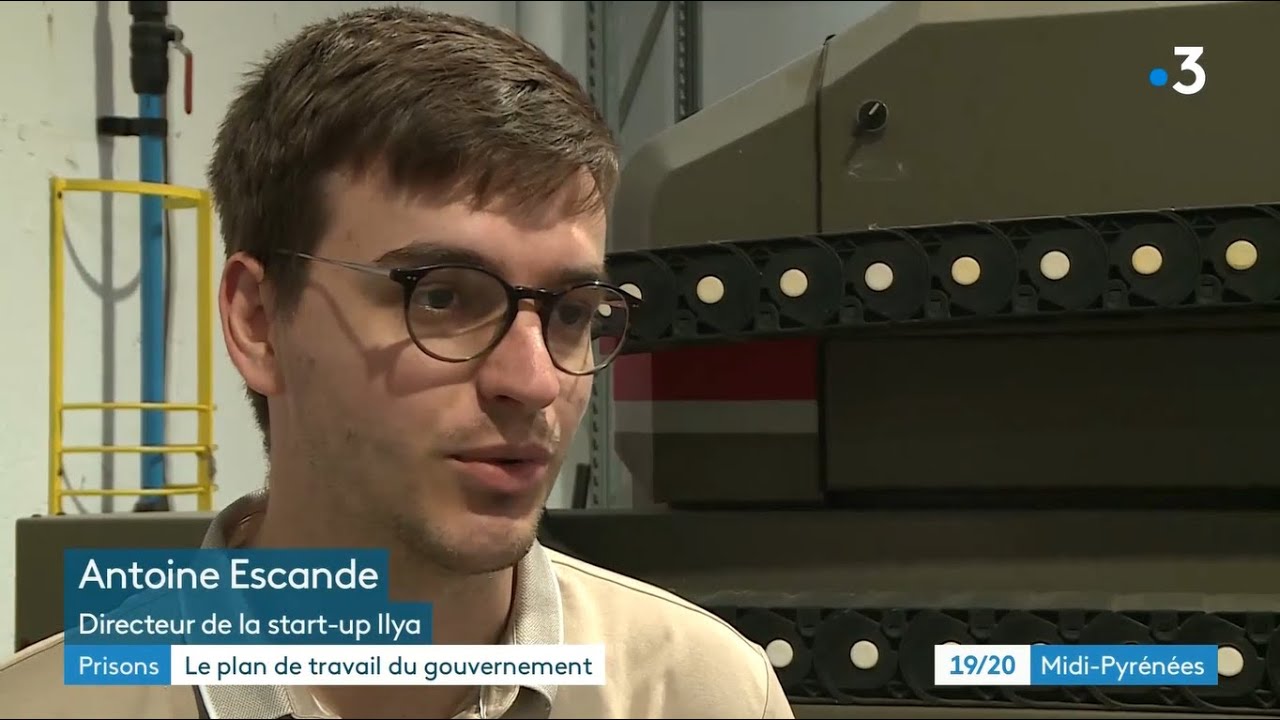 Travail des détenus : visite à la prison de Muret - FRANCE 3 MIDI PYRENEES - JT 19/20 du 21/06/2023