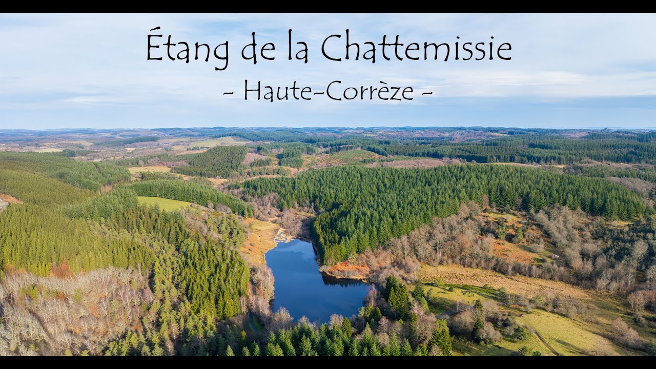 FCP [Drone 4K] - &Eacute;tang de la Chattemissie / Bonnefond - Haute-Corr&egrave;ze