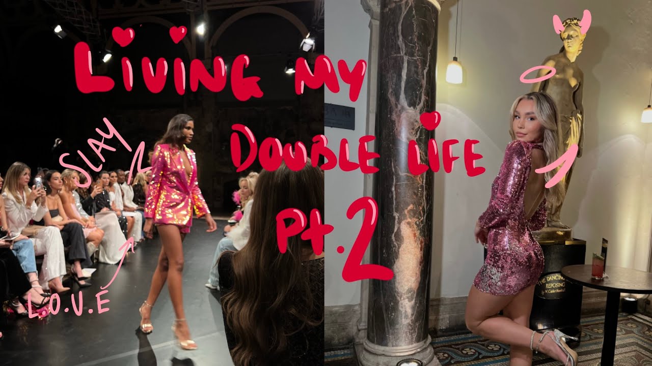 LIVING MY DOUBLE LIFE PT.2 | I Attended a fashion week event! How fun! AD