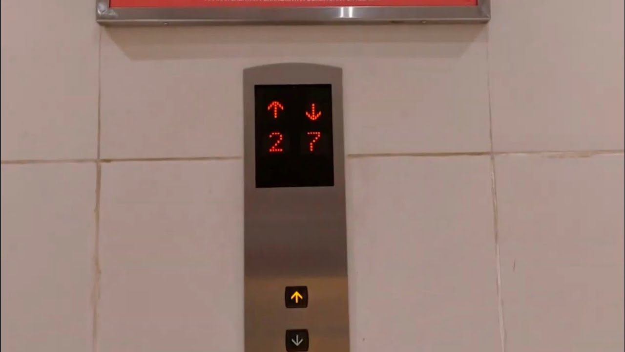 (New Wing) 2 Mitsubishi Elevators at Gurney Plaza, Georgetown, Penang, Malaysia 