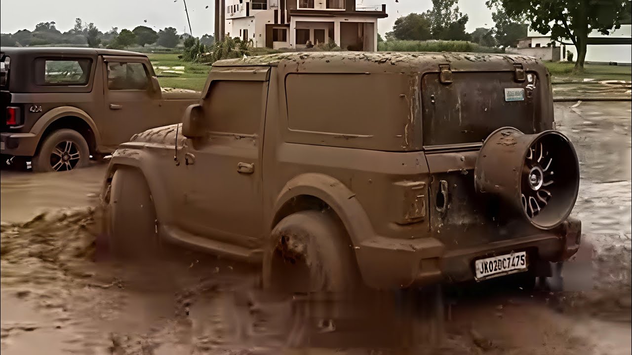 Mahindra Thar Off-roadiing_🔥|#mahindra #thar #scorpio #fortuner #trend #viralvideo 