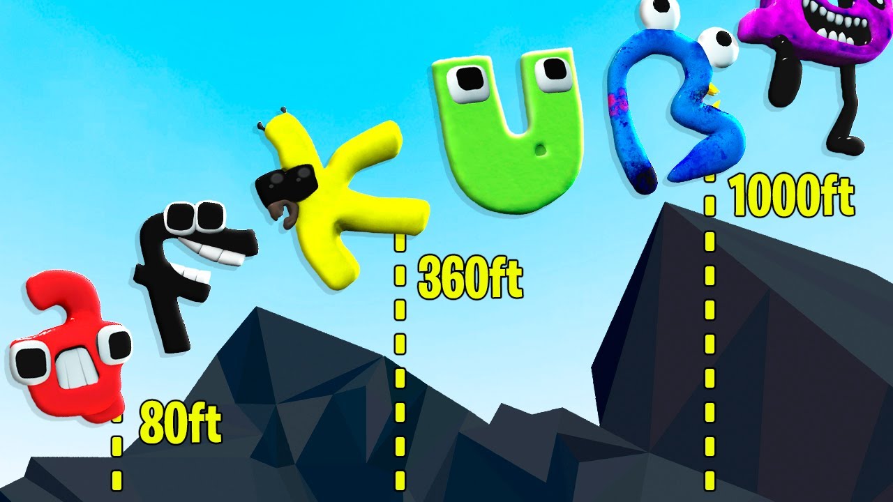 Who has the Highest Jump? Alphabet Lore