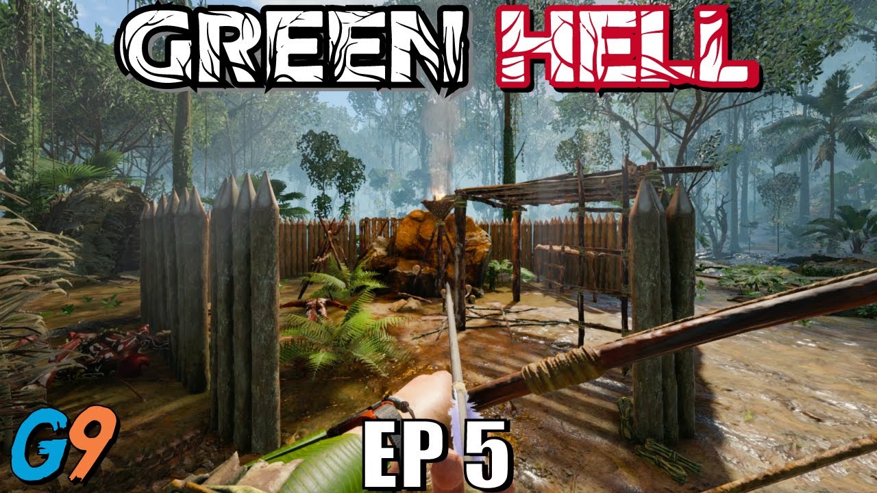Green Hell EP5 - Flamekeeper (My Base Needs Work)