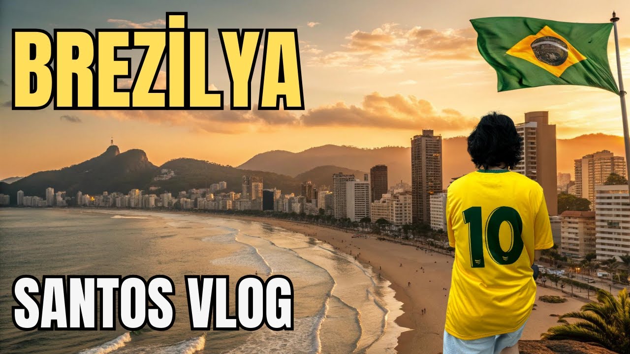 Santos Vlog (Neymar'ın Top Oynadığı Sokaklar) | BREZİLYA