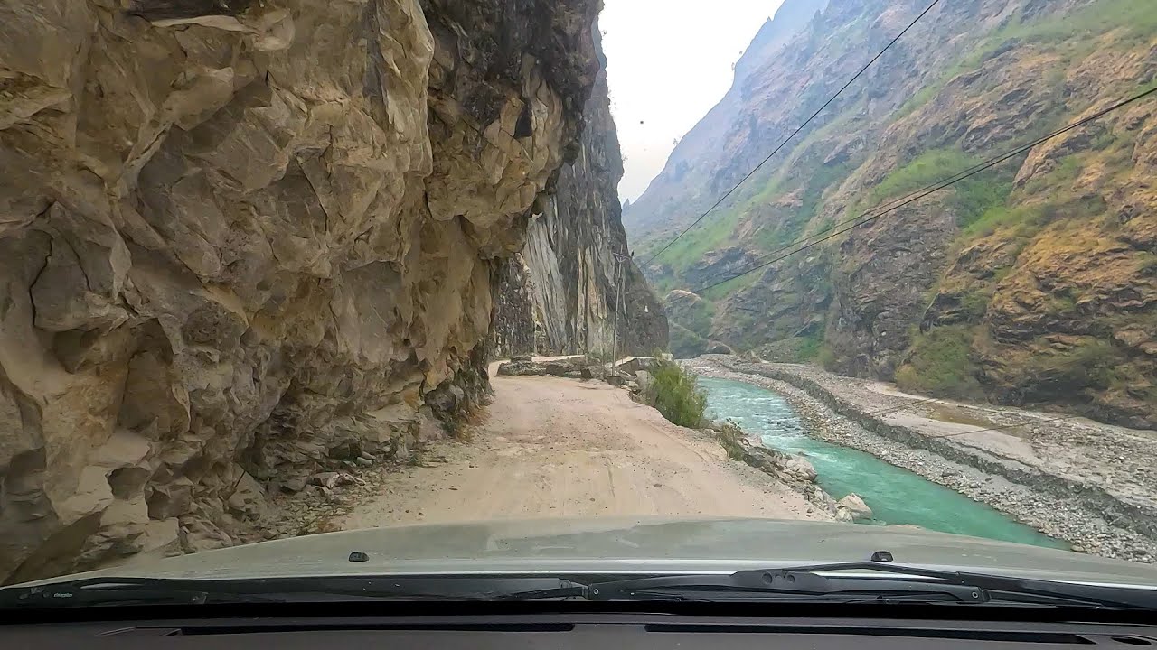 World’s Most Dangerous Roads Nepal 2025 - Driving Tour in 4K On The Way to Manang #5