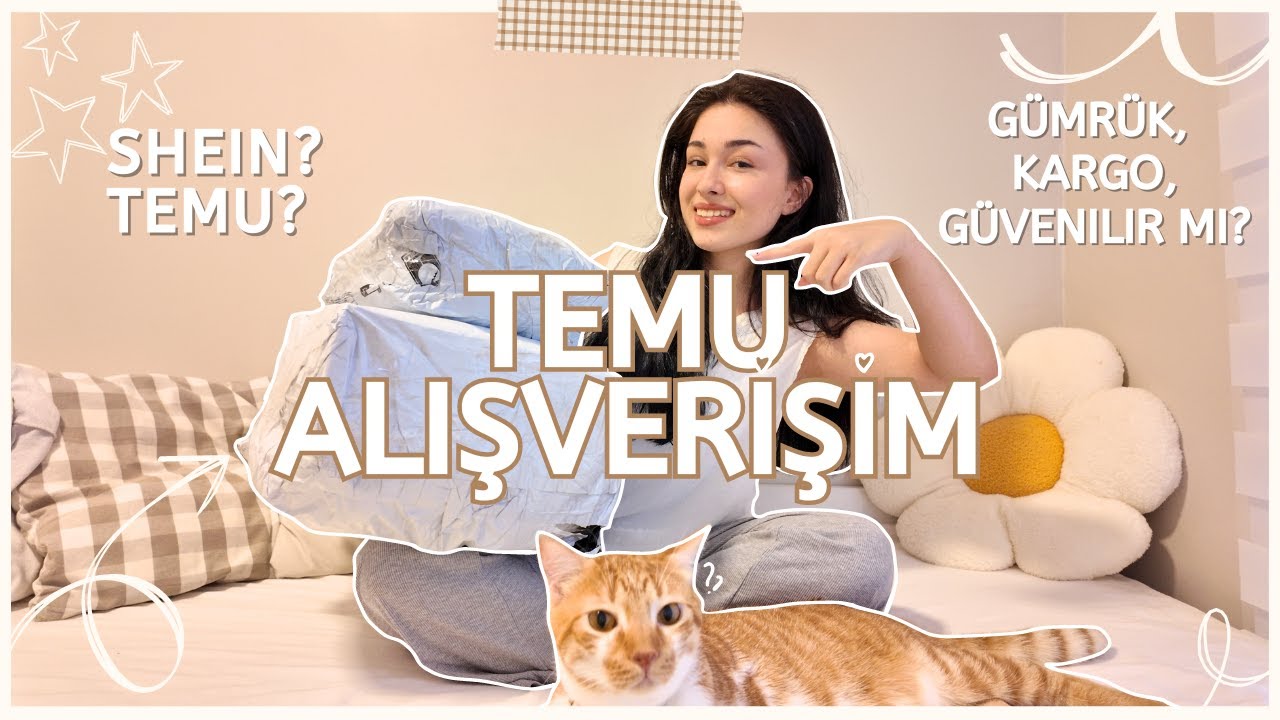 TEMU ALIŞVERİŞİM ♡ | GÜMRÜK, KARGO, GÜVENİLİR Mİ?