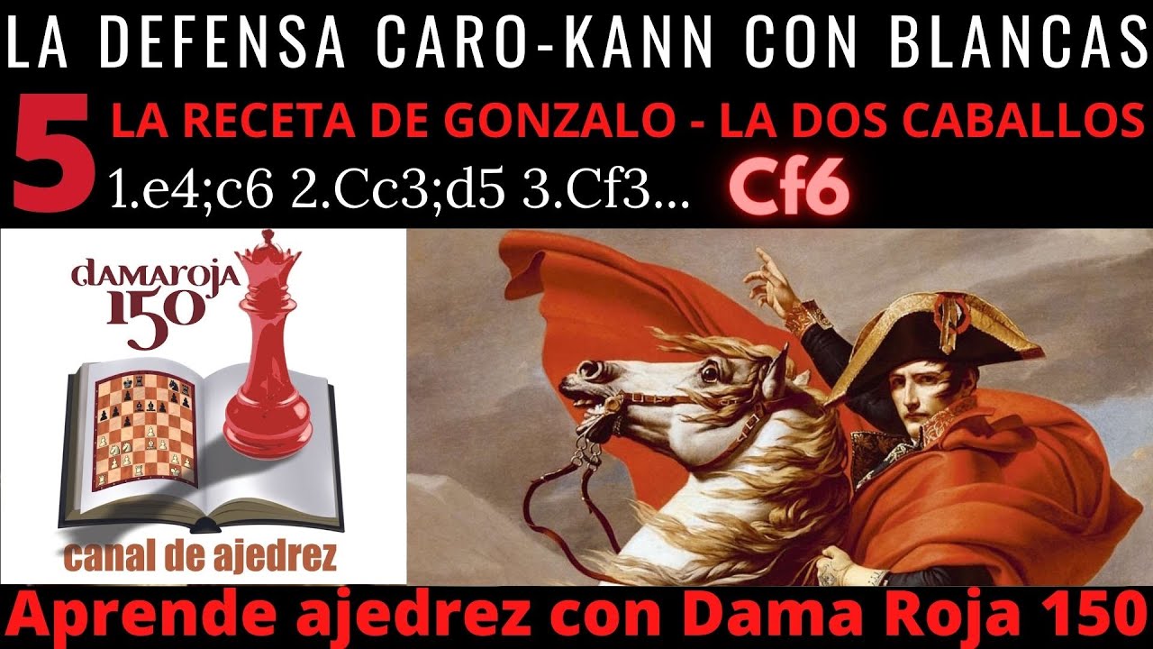 DCK#05 Defensa Caro Kann - 3...Cf6